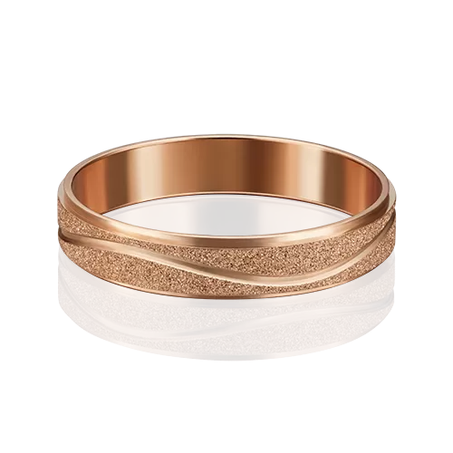 Обручальное кольцо из красного золота 01-4901-00-000-1110-18