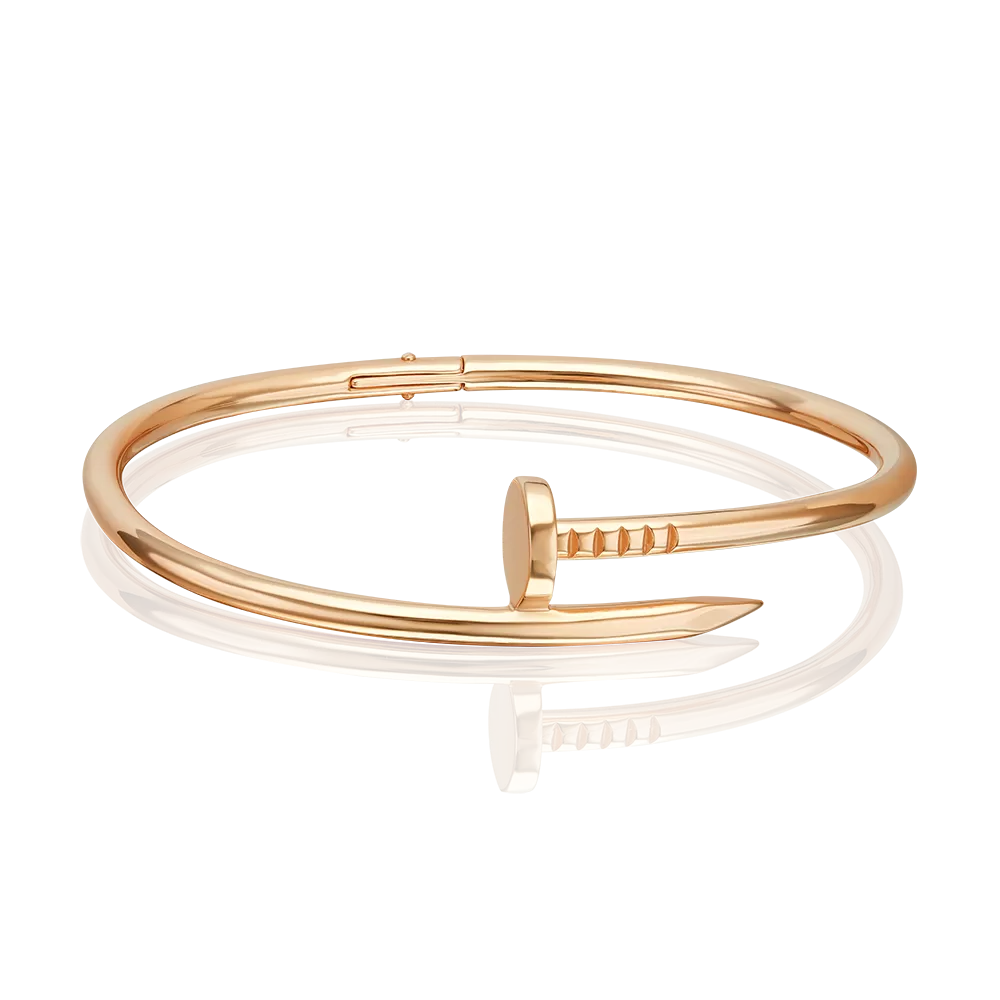 Браслет «Гвоздь» жесткий из красного золота 05-0854-00-000-1110