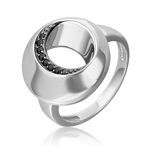 Кольцо из серебра с фианитом 01-5646-00-402-0200