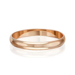 Обручальное кольцо из красного золота 01-3917-00-000-1110-11