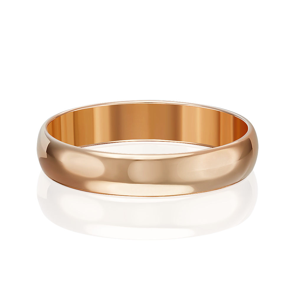 Обручальное кольцо из красного золота 01-3921-00-000-1110-11