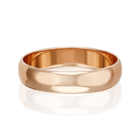 Обручальное кольцо из красного золота 01-3923-00-000-1110-11