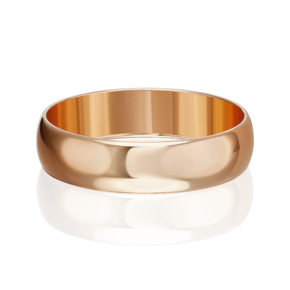 Обручальное кольцо из красного золота 01-3925-00-000-1110-11
