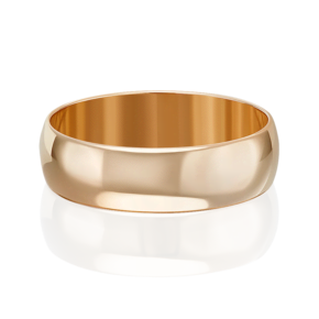 Обручальное кольцо из красного золота 01-3927-00-000-1110-11