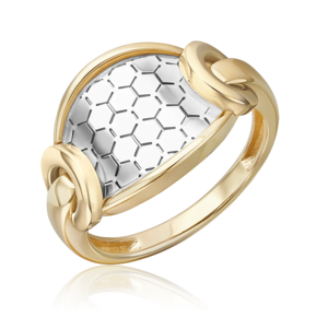 Кольцо из комбинированного золота 01-5764-01-000-1121