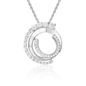 Подвеска из серебра c фианитами 03-3430-00-401-0200