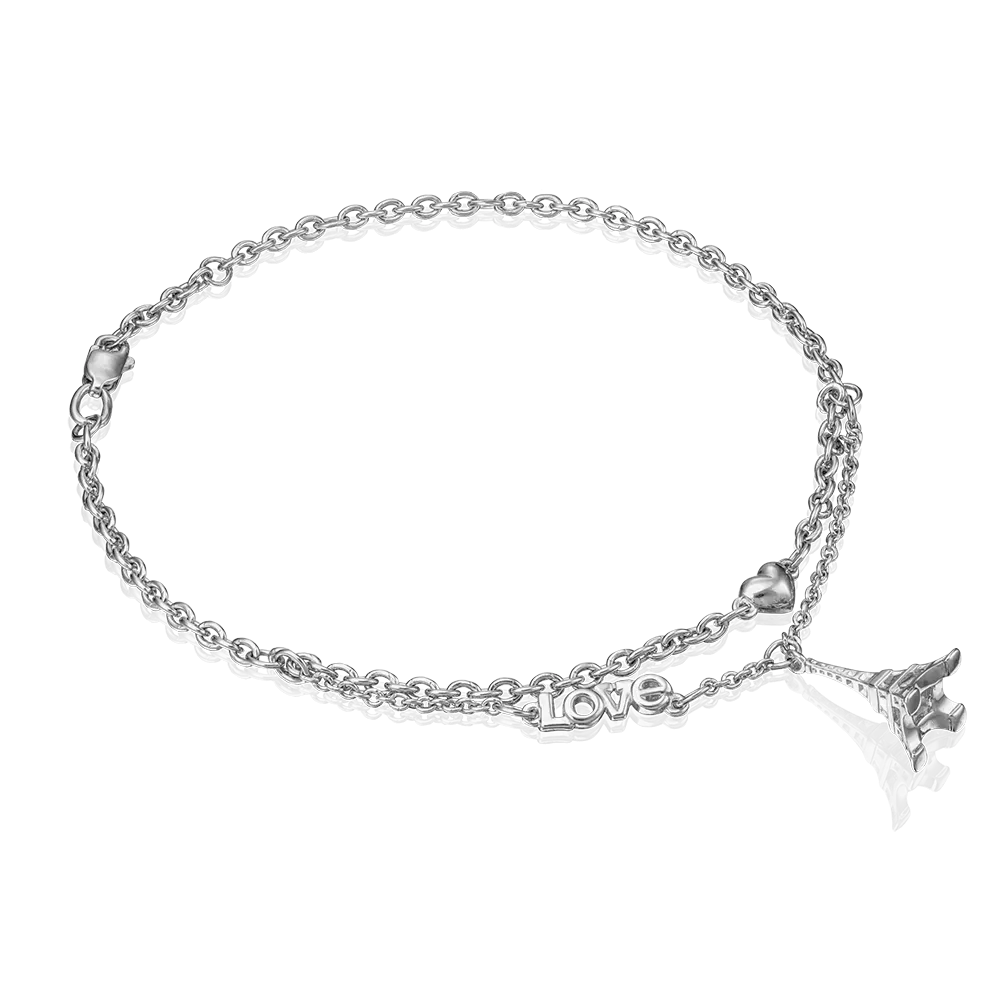 Браслет «Эйфелева башня» из серебра 05-0588-00-000-0200-68