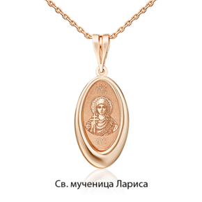 Подвеска из красного золота 03-1785-06-000-1110