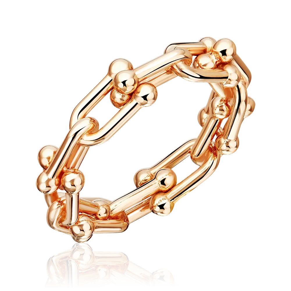 Кольцо из красного золота 01-5917-00-000-1110