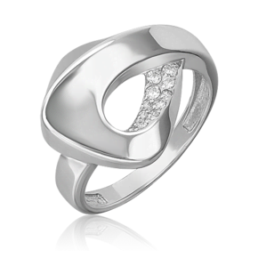 Кольцо из серебра с фианитом 01-5642-00-401-0200