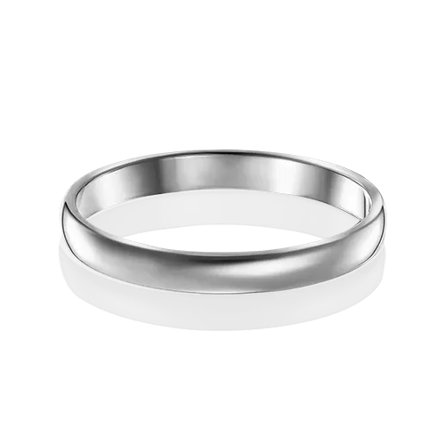 Обручальное кольцо из белого золота 01-2425-00-000-1120-11