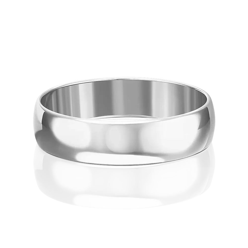 Обручальное кольцо из белого золота 01-2431-00-000-1120-11