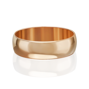 Обручальное кольцо из красного золота 01-2432-00-000-1110-11