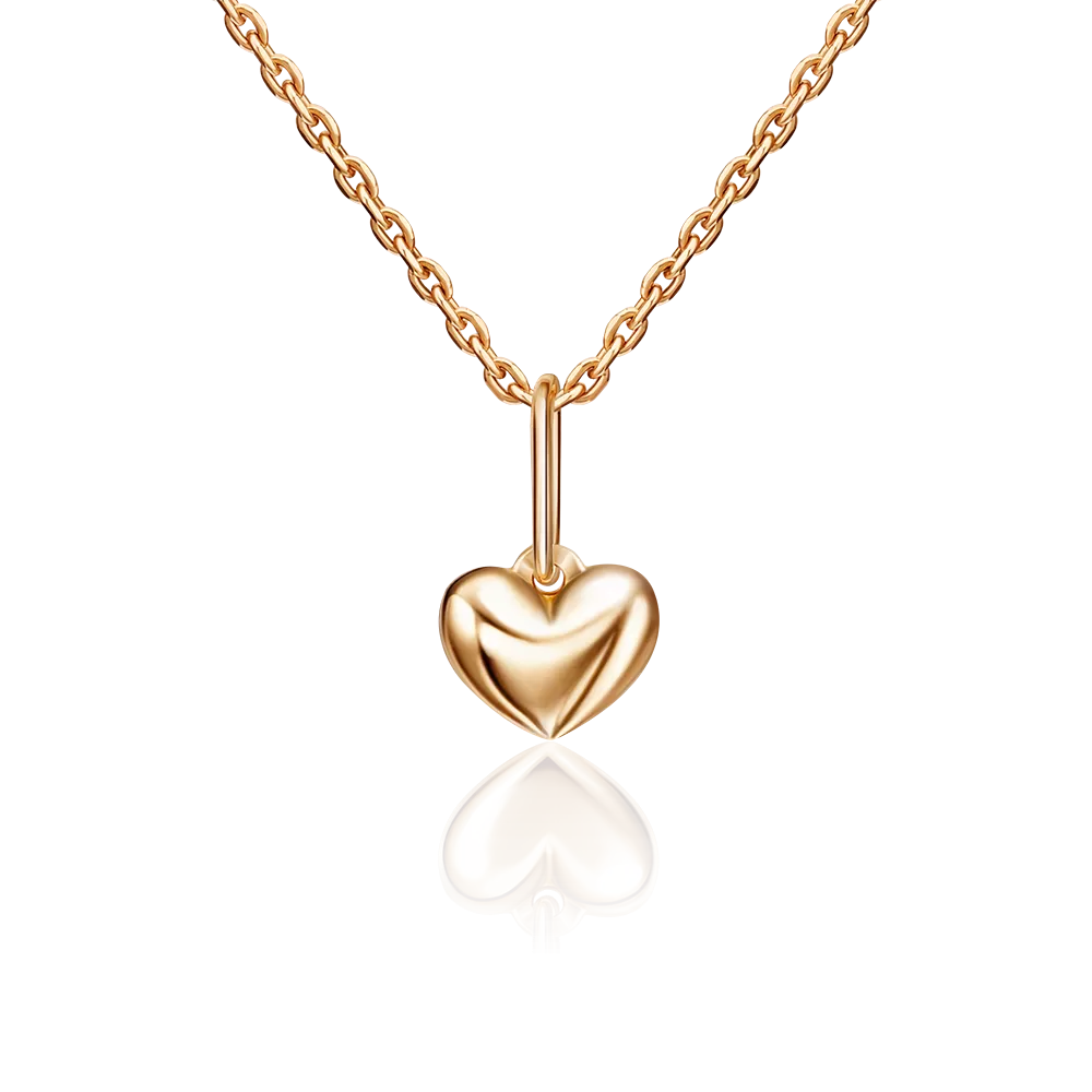 Подвеска «Сердце» из красного золота 03-2218-00-000-1110