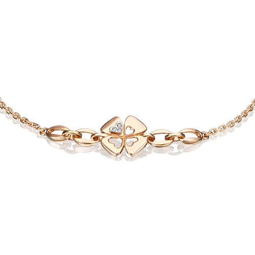 Браслет «Клевер. Незабываемые моменты» из комбинированного золота с бриллиантами 05-0697-00-101-1111