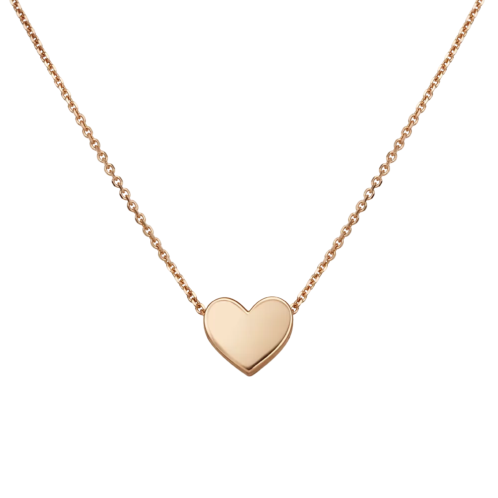 Колье «Сердце» из красного золота 07-0226-00-000-1110-42