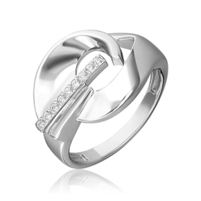 Кольцо из серебра с фианитом 01-5652-00-401-0200