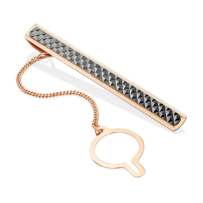 Зажим для галстука из комбинированного золота 09-0047-00-000-1111-04