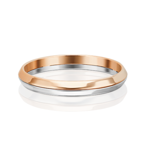 Обручальное кольцо из комбинированного золота 01-5674-00-000-1111