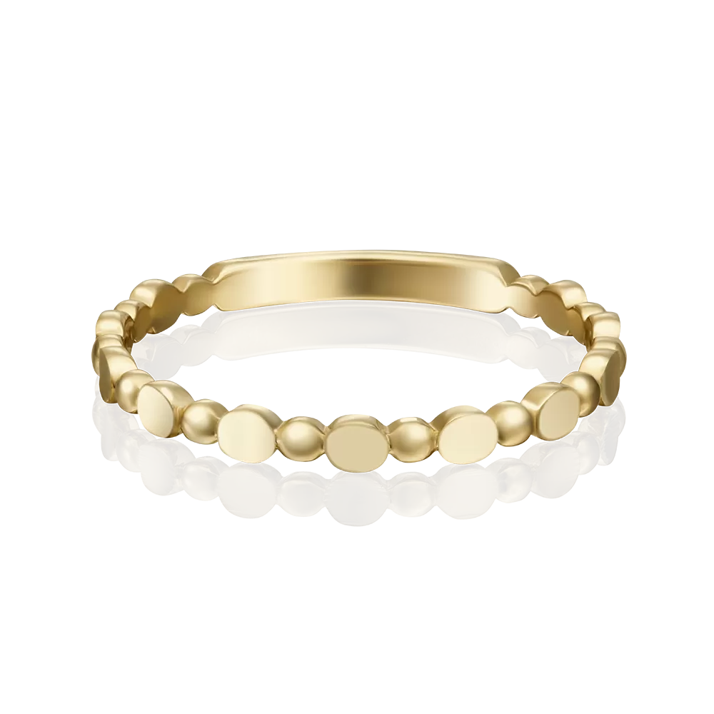 Кольцо из лимонного золота 01-5295-00-000-1130-48