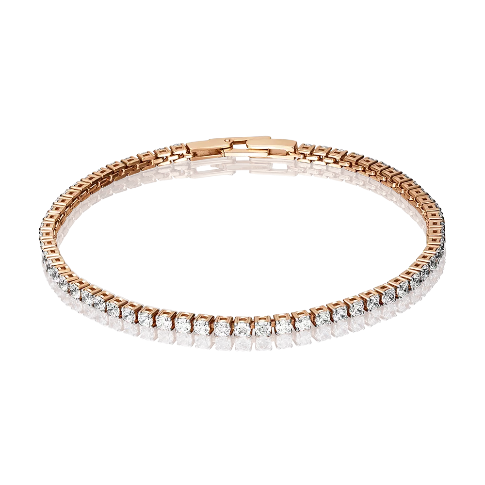 Браслет из красного золота с бриллиантами 05-0578-00-101-1110-30