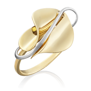 Кольцо из лимонного золота 01-5006-00-000-1121-48