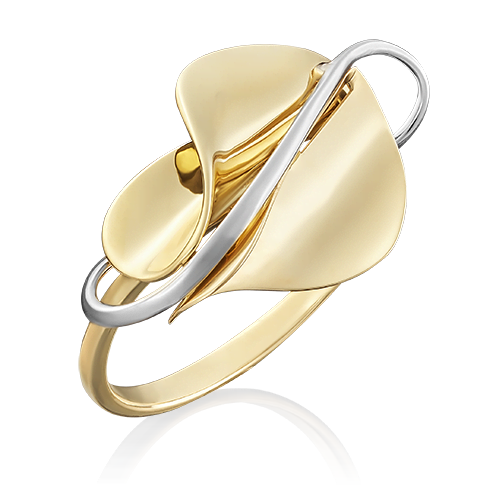 Кольцо из комбинированного золота 01-5006-00-000-1121-48