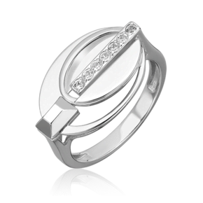 Кольцо из белого золота c натуральными топазами white 01-5614-00-201-1120