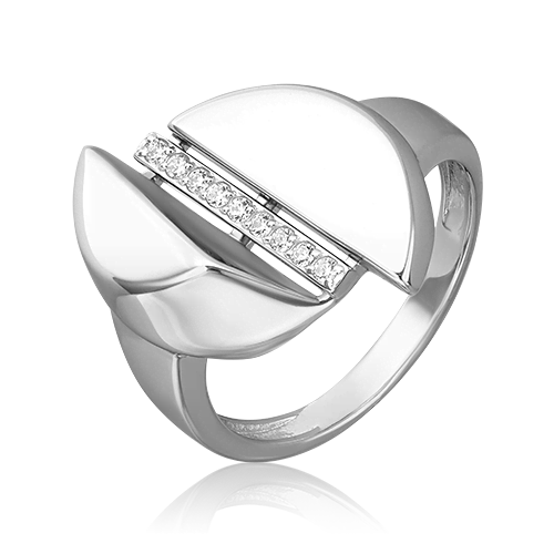 Кольцо из серебра с фианитом 01-5647-00-401-0200