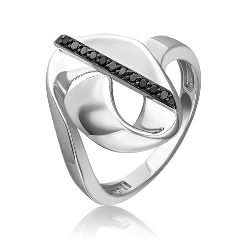 Кольцо из серебра с фианитом 01-5640-00-402-0200