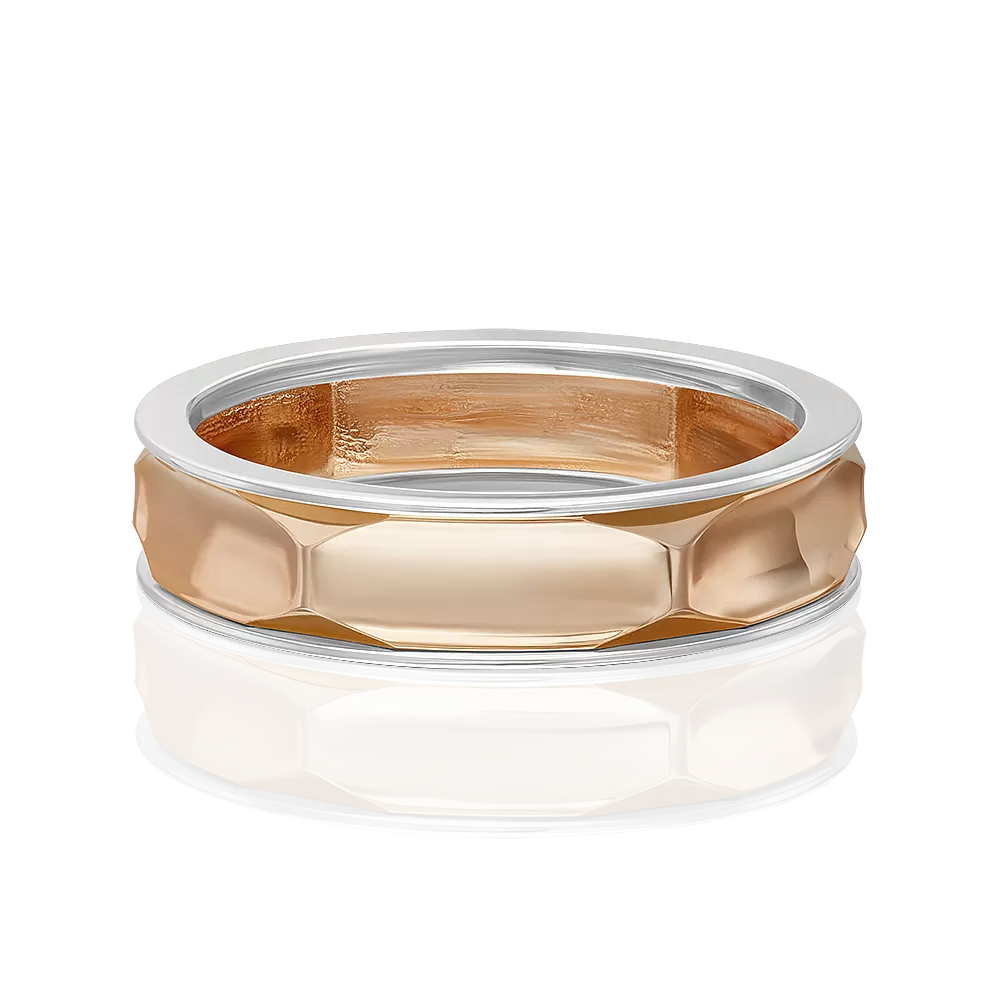 Обручальное кольцо из комбинированного золота 01-5449-00-000-1111-39