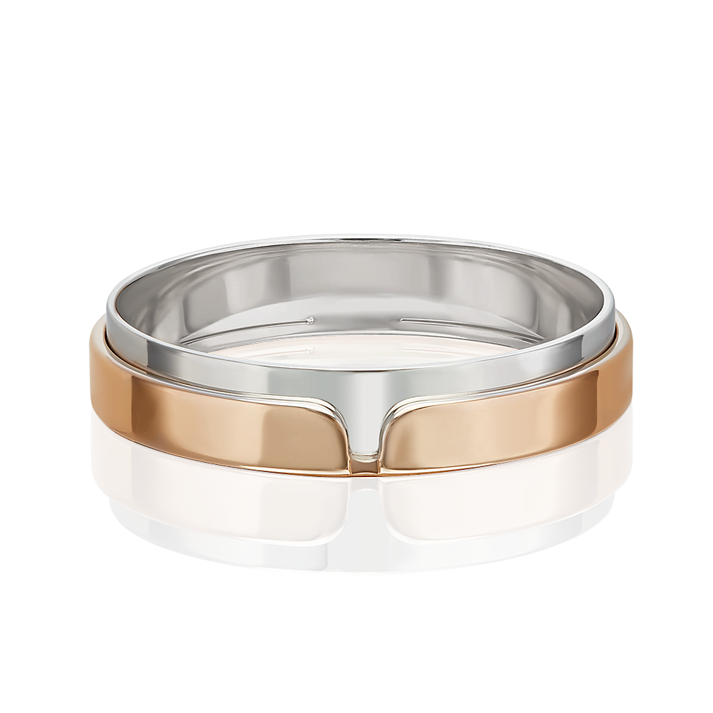 Обручальное кольцо из комбинированного золота 01-5433-00-000-1111-39