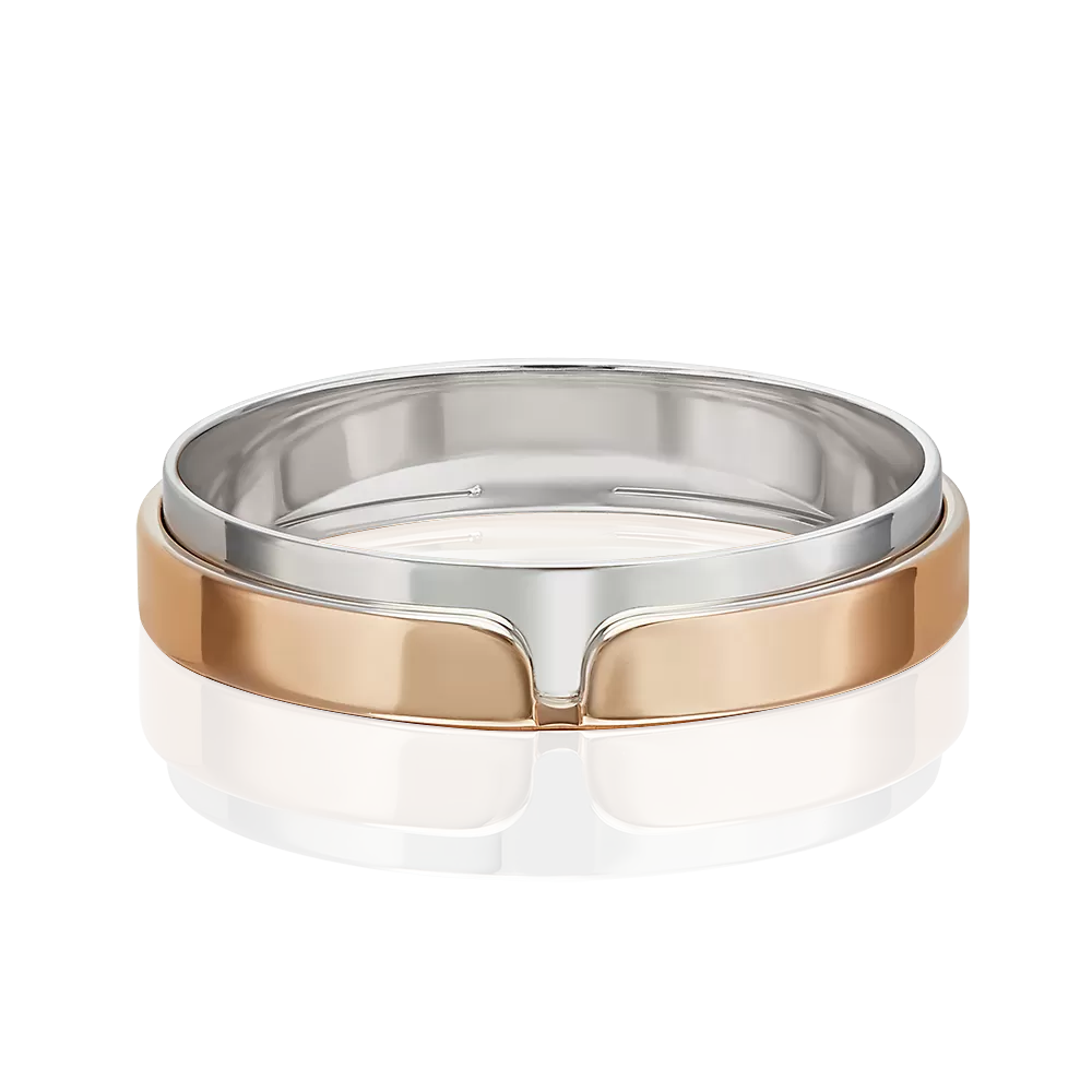 Обручальное кольцо из комбинированного золота 01-5433-00-000-1111-39