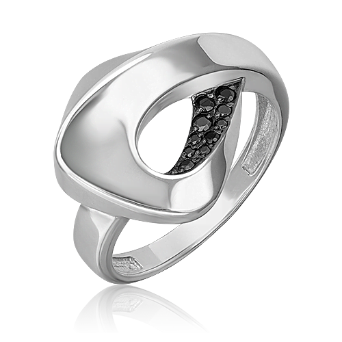 Кольцо из серебра с фианитом 01-5642-00-402-0200