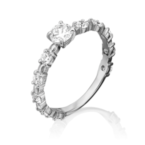Кольцо из серебра c фианитами 01-5364-00-401-0200-69