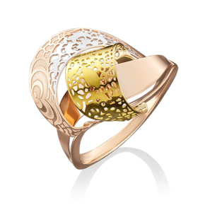 Кольцо из комбинированного золота 01-4868-00-000-1113-48