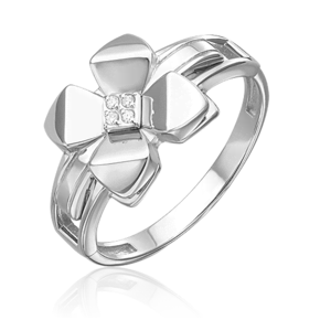 Кольцо из белого золота c бриллиантами 01-5602-00-101-1120