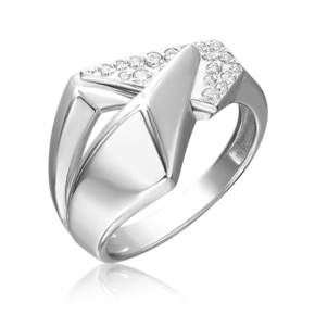 Кольцо из серебра с фианитом 01-5653-00-401-0200