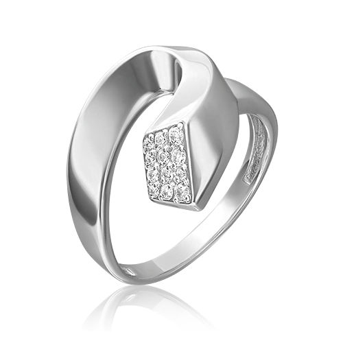 Кольцо из серебра с фианитом 01-5645-00-401-0200