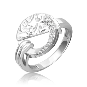 Кольцо из серебра с фианитом 01-5635-00-401-0200