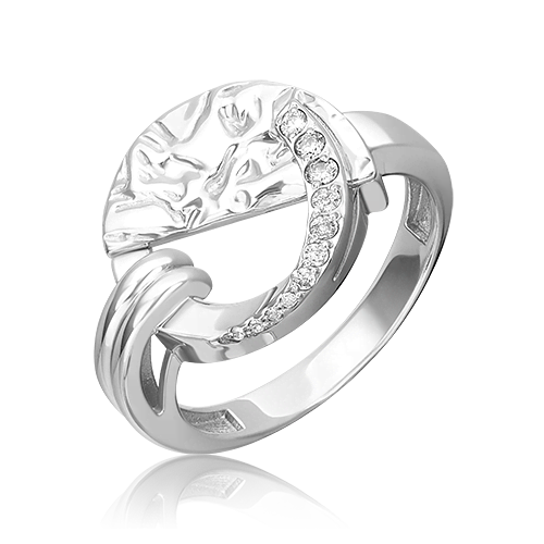 Кольцо из серебра c фианитами 01-5635-00-401-0200