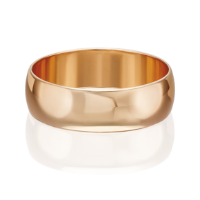 Обручальное кольцо из красного золота 01-4270-00-000-1110-11
