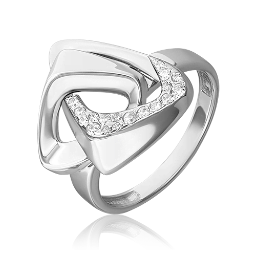 Кольцо из серебра с фианитами 01-5639-00-401-0200
