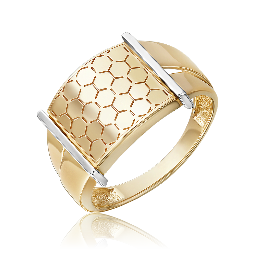 Кольцо из комбинированного золота 01-5766-00-000-1121