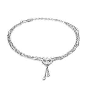 Браслет «Сердце» из серебра 05-0592-00-000-0200-68