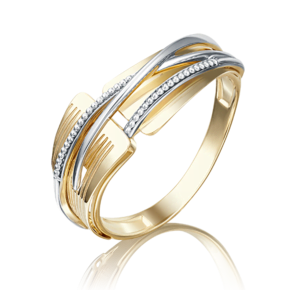 Кольцо из комбинированного золота 01-5131-00-000-1121-48