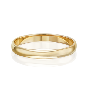Обручальное кольцо из лимонного золота 01-2424-00-000-1130-11