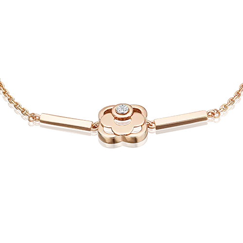 Браслет из комбинированного золота с бриллиантами 05-0745-00-101-1111