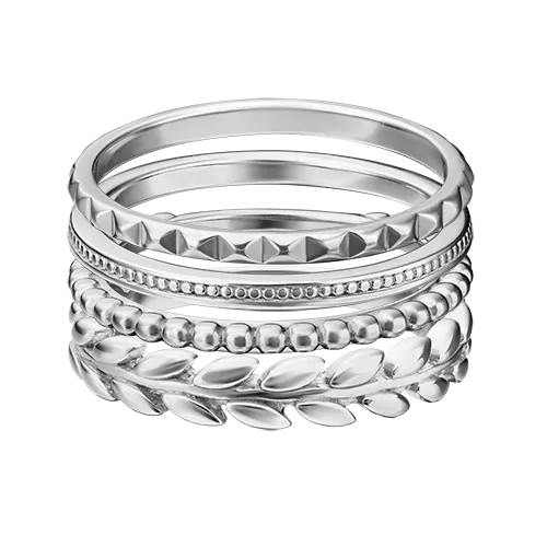 Набор колец из серебра 13-0011-00-000-0200-68