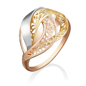 Кольцо из комбинированного золота 01-4905-00-000-1140-48